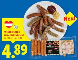 Lidl Wiesentaler mini grillwürstel Angebot