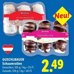 Lidl Guschlbauer schaumrollen Angebot