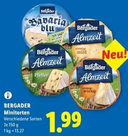 Lidl Bergader minitorten Angebot