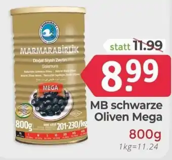 Mb schwarze oliven mega