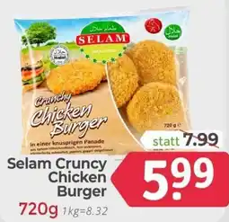 ETSAN Selam Cruncy Chicken Burger Angebot