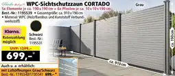 Norma Wpc-sichtschutzzaun cortado Angebot