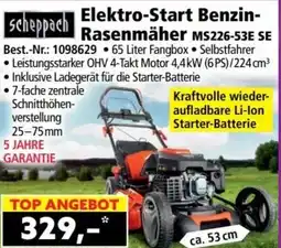 Norma Elektro Start Benzin Rasenmäher Angebot