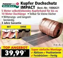 Norma Kupfer dachschutz garden impact Angebot
