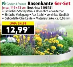 Norma Rasenkante 6er Set Angebot