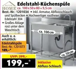 Norma Edelstahl Küchenspüle Angebot