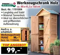 Norma Werkzeugschrank Holz Angebot
