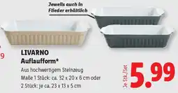 Lidl Livarno auflaufform Angebot