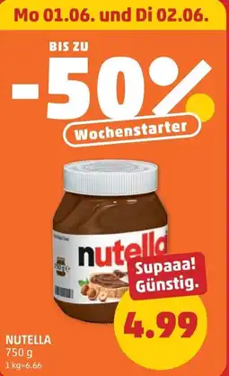 PENNY Nutella Angebot
