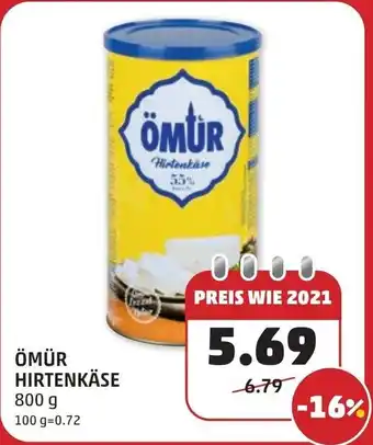 PENNY Ömür hirtenkäse Angebot