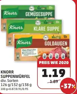PENNY Knorr suppenwürfel Angebot