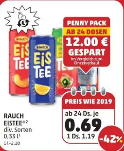 PENNY Rauch eistee Angebot