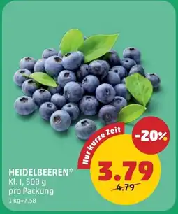 PENNY Heidelbeeren Angebot