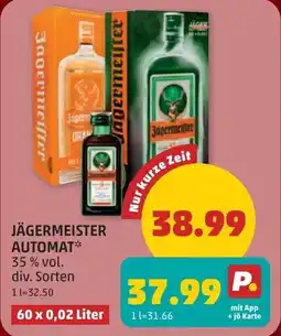 PENNY Jägermeister automat Angebot