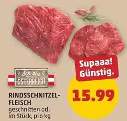 PENNY Rindsschnitzel fleisch Angebot