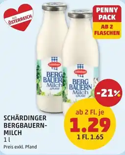 PENNY Schärdinger bergbauern- milch Angebot