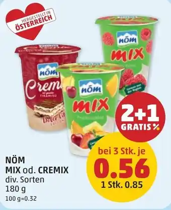 PENNY Nöm mix od. cremix Angebot