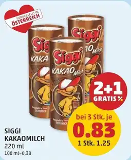 PENNY Siggi kakaomilch Angebot