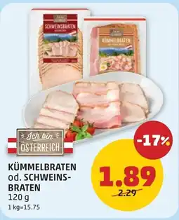PENNY Kümmelbraten od. schweins- braten Angebot