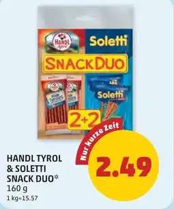 PENNY Handl tyrol & soletti snack duo Angebot