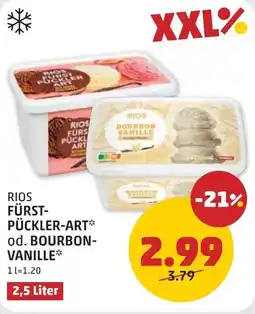 PENNY Rios fürst- pückler-art od. bourbon- vanille Angebot