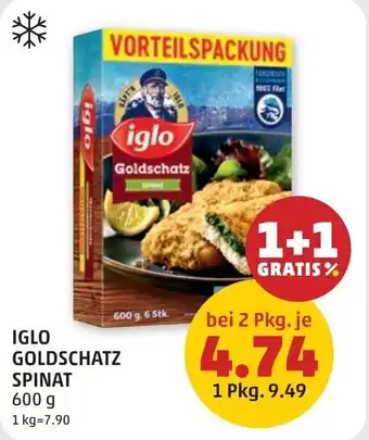 PENNY Iglo goldschatz spinat Angebot