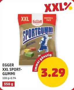 PENNY Egger xxl sport- gummi Angebot