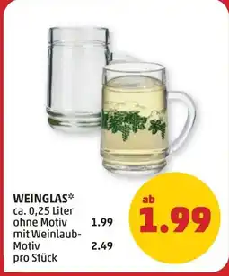 PENNY Weinglas Angebot