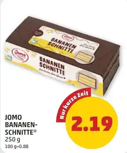PENNY Jomo bananen schnitte Angebot