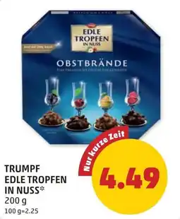PENNY Trumpf edle tropfen in nuss Angebot
