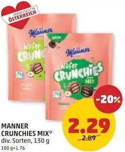 PENNY Manner crunchies mix Angebot