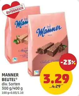 PENNY Manner beutel Angebot