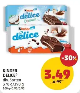 PENNY Kinder delice Angebot
