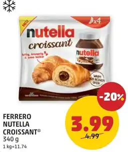 PENNY Ferrero nutella croissant Angebot