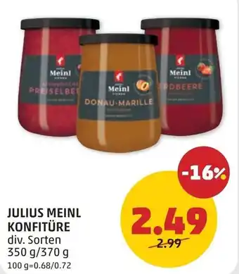 PENNY Julius meinl konfitüre Angebot