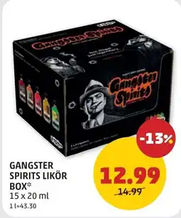 PENNY Gangster spirits likör box Angebot