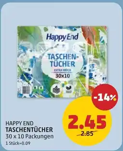PENNY Happy end taschentücher Angebot