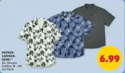 PENNY Herren- sommer- hemd Angebot