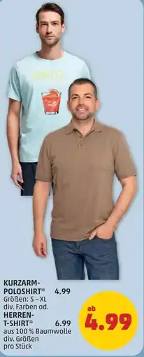 PENNY Kurzarm- poloshirt Angebot