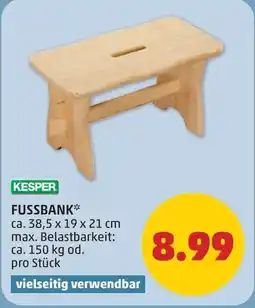 PENNY Fussbank Angebot