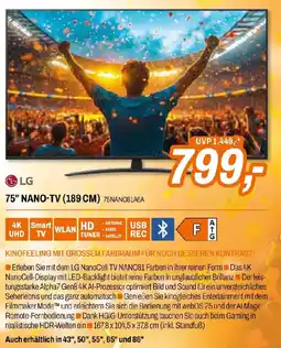 Expert LG 75NANO81A6A Ultra HD HDR NANO-TV 75" (189 cm) Angebot