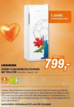 Expert Liebherr MRFee168-0 "WM-Edition" Stand-Getränkekühlschrank mit Volltür Angebot