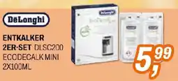 Expert DeLonghi DLSC200 EcoDecalk Mini Entkalker Angebot