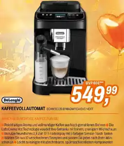 Expert DeLonghi ECAM310.60.B Magnifica EVO Next Kaffeevollautomat Angebot