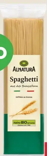 MPreis Alnatura Bio-Spaghetti Angebot