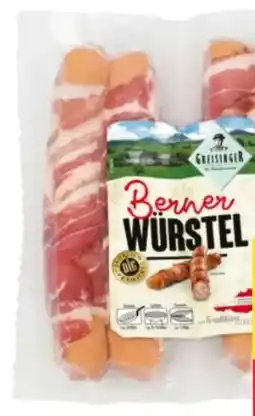MPreis Greisinger Berner Würstel Angebot