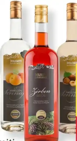 MPreis Dolomiti Schnäpse Angebot