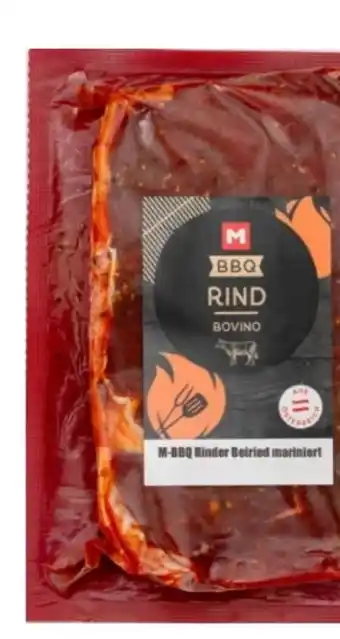 MPreis M-BBQ Rinder Beiried Angebot