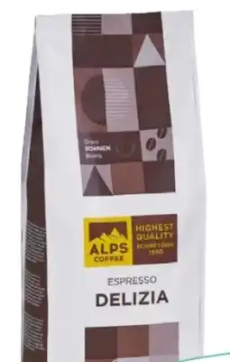 MPreis Schreyögg Alps Coffee Espresso Delizia Angebot