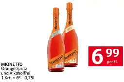 Transgourmet MIONETTO Orange Spritz und Alkoholfrei Angebot